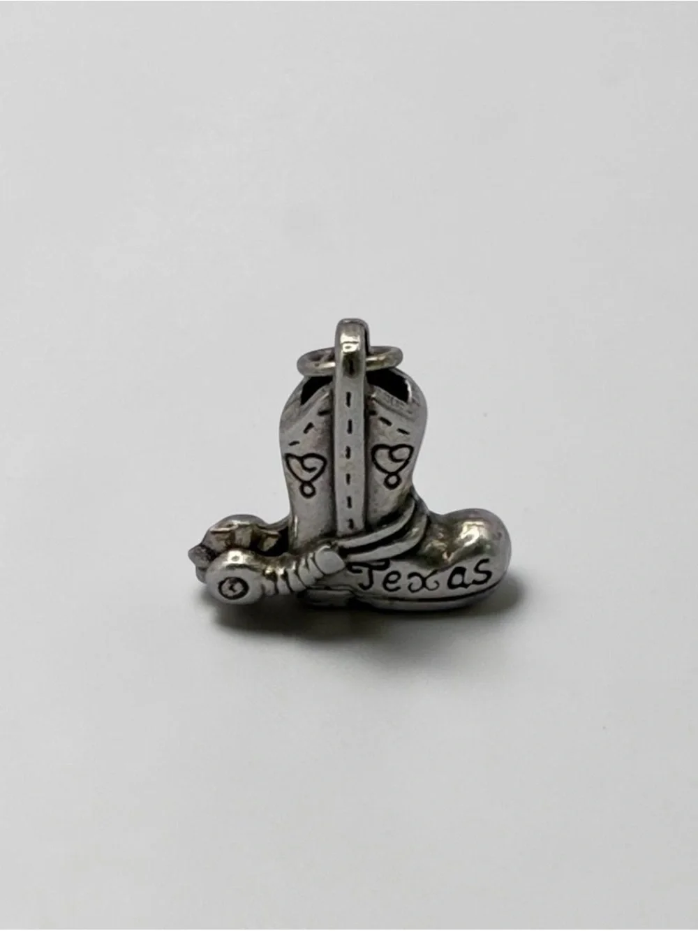 Brighton Texas Cowboy Boot Charm Pendant